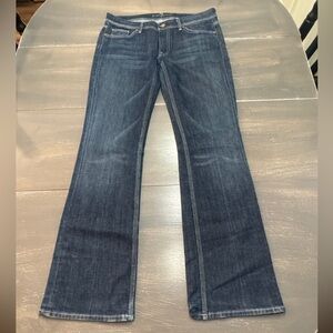 7 For All Mankind Flynt Women’s Dark Wash Bootcut Jeans Size 31